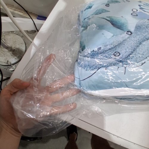 7PC DOLPHIN COMFORTER SET - TWIN - BLUE image 3