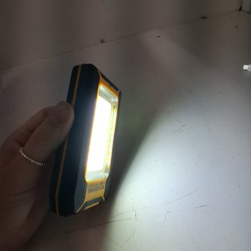WARSUN WORK LIGHT - BLACK / YELLOW (MODEL: Y36) image 2
