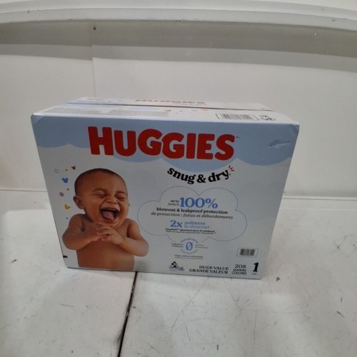208PK HUGGIES DISNEY BABY SNUG AND DRY LEAK PROTECTION - SIZE 1 (8-14LBS) image 2