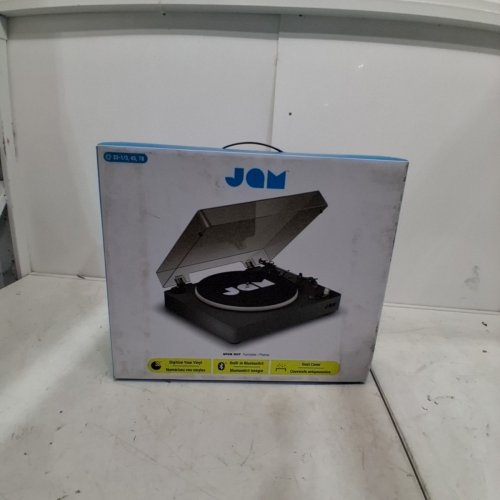 JAM SPUN OUT BLUETOOTH TURNTABLE - BLACK (MODEL: HX-TT400-BK) image 3