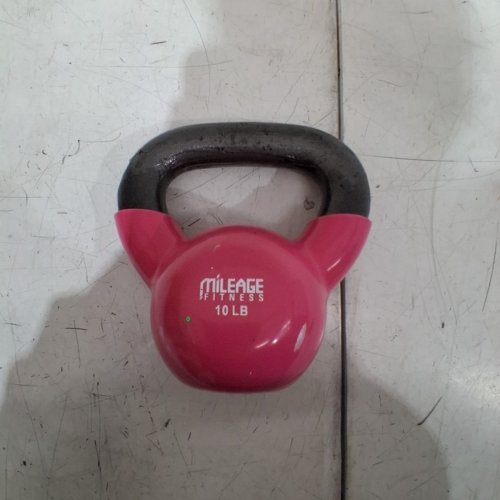MILEAGE FITNESS KETTLEBELL - 10LBS - PINK image 2
