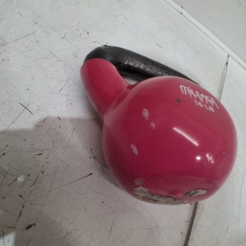 MILEAGE FITNESS KETTLEBELL - 10LBS - PINK image 4