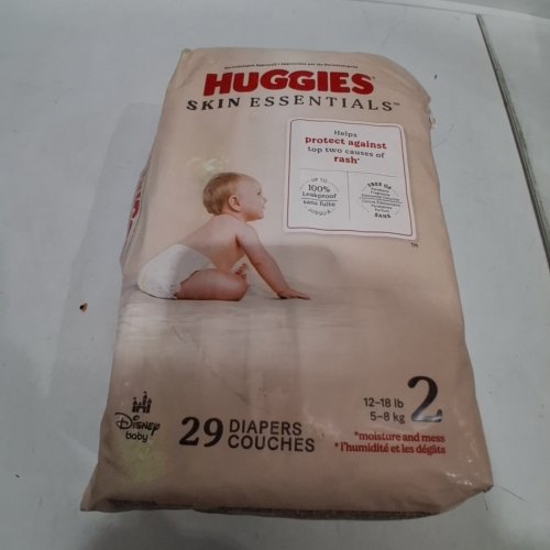 29PK HUGGIES SKIN ESSENTIALS DIAPERS - SIZE 2 (12–18LBS) image 2