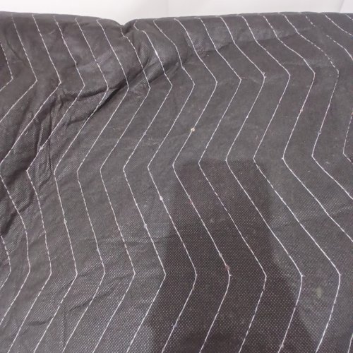 6PK VEVOR HEAVY DUTY MOVING BLANKETS - 72" X 40"- BLACK/ORANGE-(MODEL: ‎YB086-35) image 4