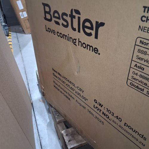 BESTIER COMPUTER DESK WITH 4 DRAWERS - 59" X 21" X 30" - CHERRY (ITEM: H104415L-CRY) image 2