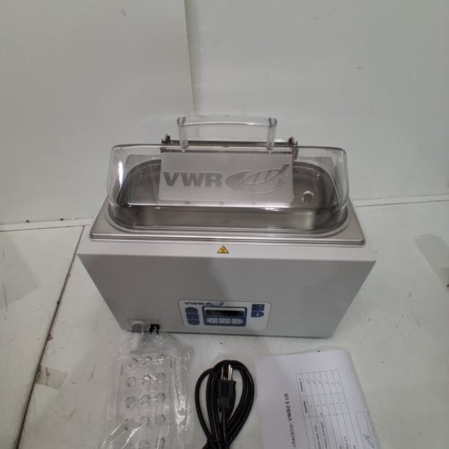 VWR DIGITAL WATER BATH - 5L/ 110-120V - WHITE/SILVER (MODEL: 77587-158) image 3