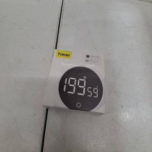 KITCHEN TIMER MAGNETIC COUNTDOWN LED DIGITAL TIMER - 3" - BLACK - (MODEL:F5) image 6
