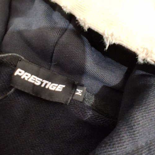 MEN'S PRESTIGE CROWN ZIP-UP HOODIE - MEDIUM - BLACK/TAN image 3