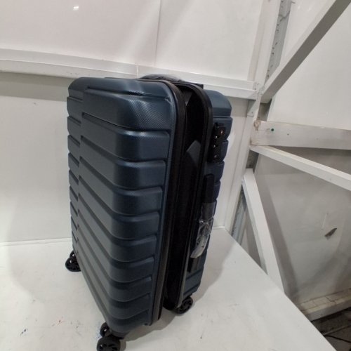 COOLIFE LIGHTWEIGHT LUGGAGE/HARD SHELL CARRY ON SUITCASE WITH TSA LOCK - 20" - TEAL BLUE - (MODEL: LUGGAGE75ABS/CA000075DAA_S) image 2