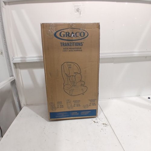 GRACO C20 TRANZITIONS 3-IN-1 HARNESS BOOSTER CAR SEAT - 100LBS MAX/CAP - BLACK (MODEL: 2035724) image 6