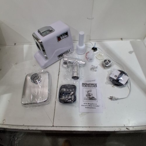 MEGAFORCE 3000 SERIES 6-IN-1 ELECTRIC MEAT GRINDER 3000W WITH FOOT PEDAL (MODEL: STX-3000-MF) image 3