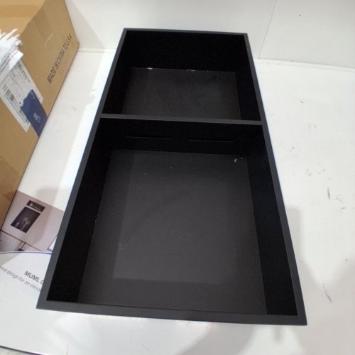 GREENSPRING SHOWER WALL NICHE - 12" X 24" - BLACK (MODEL: G-1112-B) image 3