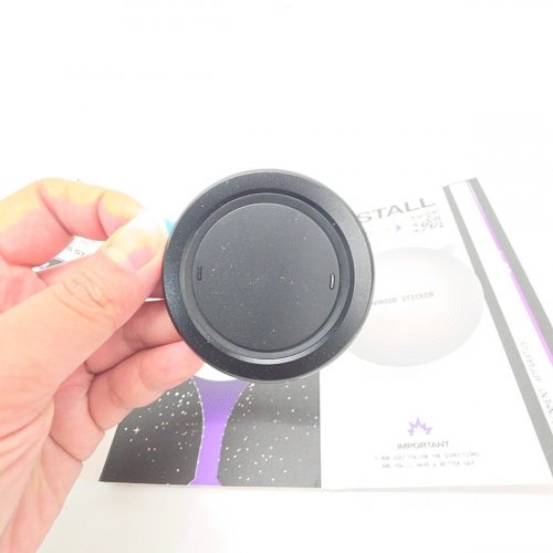OHSNAP! SNAP 4 LUXE EXPANDING MAGSAFE PHONE GRIP AND STAND - OBSIDIAN BLACK image 3