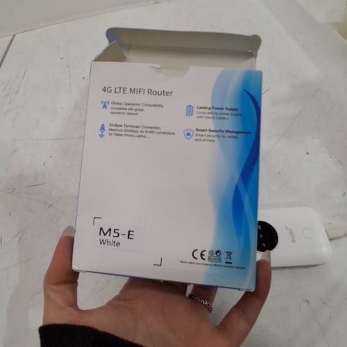 HAMWESH PORTABLE WIFI MOBILE HOTSPOT - 5G\300MBPS - WHITE image 3