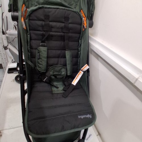 SUMMER BY INGENUITY 3DQUICKCLOSE CS+ COMPACT ONE TOUCH FOLDING STROLLER - 50LBS MAX/CAP - FOREST (MODEL: 31900-090) image 8