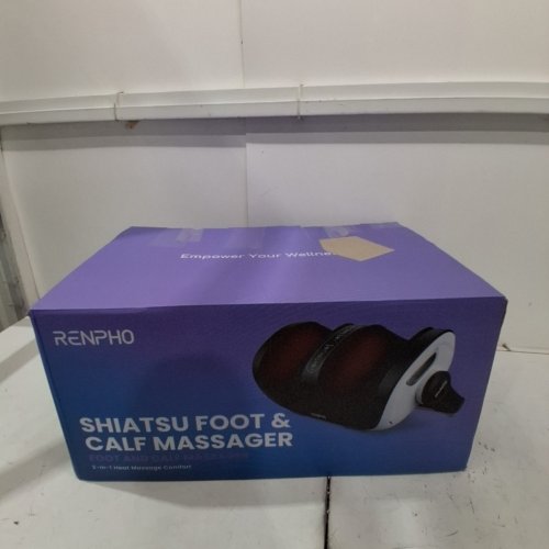 RENPHO FOOT AND CALF MASSAGER KNEADING/SHIATSU/HEAT - BLACK (MODEL : R-D001R) image 5