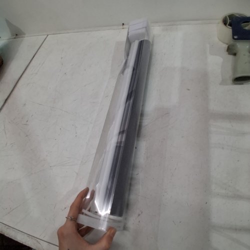 SHADEMOON CORDLESS BLACKOUT INDOOR WINDOW ROLLER SHADES - 22" X 72" - BLACK image 3