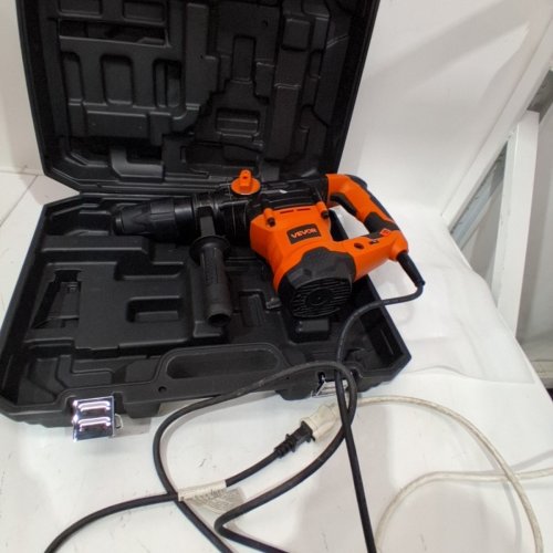 VEVOR ELECTRIC CORDED HEAVY DUTY ROTARY HAMMER DRILL - 1-9"/16" - 1600W - 3600BPM MAX -BLACK/ORANGE (MODEL: Z1C-DS-42KS) image 2