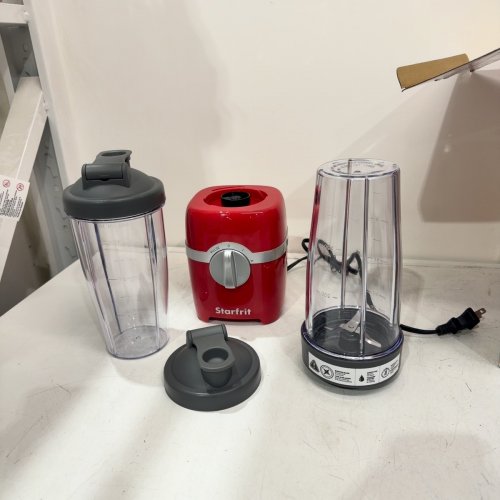 6PC STARFRIT ELECTRIC PERSONAL BLENDER - 828ML - RED (MODEL: BL3416 (024320) image 2