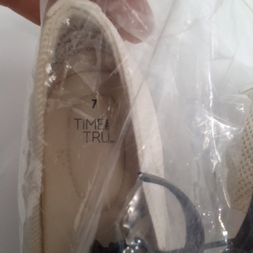 WOMEN'S TIME AND TRU KNIT LOAFER MOCCASIN - 7 - BEIGE (STYLE: 22BAMBAM24) image 3