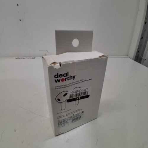 DEALWORTHY EARBUD CASE COVER FOR APPLE AIRPODS 3 - CLEAR image 3