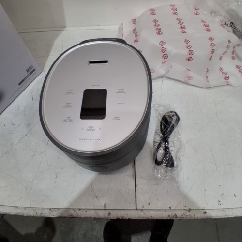 CUCKOO TWIN PRESSURE DIGITAL TOUCH CONTROL RICE & PRESSURE COOKER - 12-CUP (COOKED) CAPACITY - LUMI SILVER (MODEL: CRP-PHTR0609F) image 3