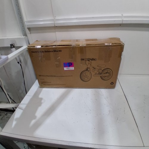 5TH WHEEL ELECTRIC BICYCLE FOR KIDS - 12" - 150W - 7.5MPH - GRAY/BLACK (MODEL: EB20) image 2
