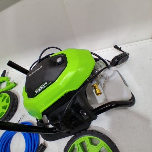 GREENWORKS ELECTRIC PRESSURE WASHER -2000PSI - 14AMP - GREEN (MODEL: GPW2006) image 5