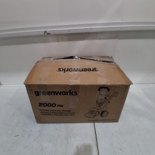 GREENWORKS ELECTRIC PRESSURE WASHER -2000PSI - 14AMP - GREEN (MODEL: GPW2006) image 8