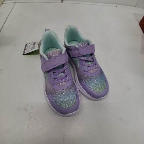 GIRLS' WORKS ATHLETIC SNEAKERS - 13 - PURPLE / MINT (STYLE: 66MICAY25) image 5