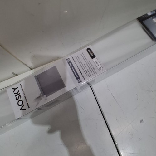 AOSKY CORDLESS ROLLER SHADES BLACKOUT BLINDS - 35" X 72" - GREY image 4