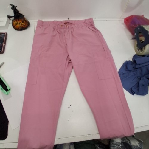 WOMENS GT PERFORMANCE SCRUBS PANTS - MEDIUM - DUSTY PINK (STYLE: GTNP-276DPKGD) image 2