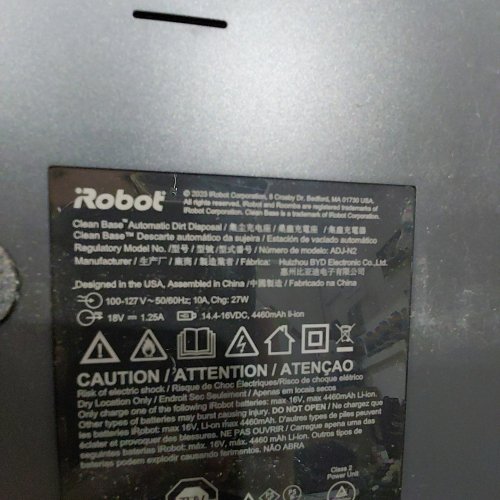 IROBOT CLEAN BASE AUTOMATIC DIRT DISPOSAL - FOR IROBOT ROOMBA I AND J-SERIES - BLACK image 3