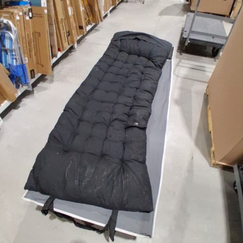 CAMPING COT - 79" X 36" - GRAY image 5