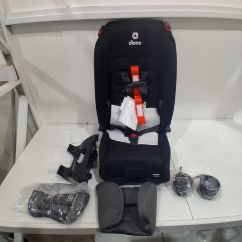 DIONO RADIAN 3R 3-IN-1 CONVERTIBLE REAR AND FRONT FACING CAR SEAT - 10 YEARS - JET BLACK (MODEL: 50640-NA-01) image 3