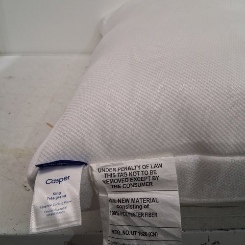 THE CASPER ORIGINAL COTTON PILLOW - KING - WHITE image 3