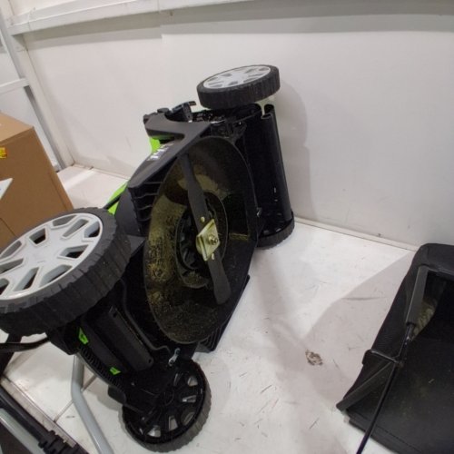 GREENWORKS 9A 14" CORDED LAWNMOWER - GREEN/BLACK image 2