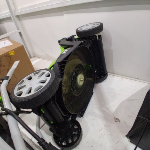GREENWORKS 9A 14" CORDED LAWNMOWER - GREEN/BLACK image 3