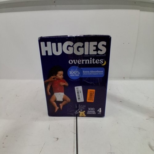 100PK HUGGIES EXTRA ABSORBENT OVERNITES - SIZE 4 - WINNIE THE POOH image 4