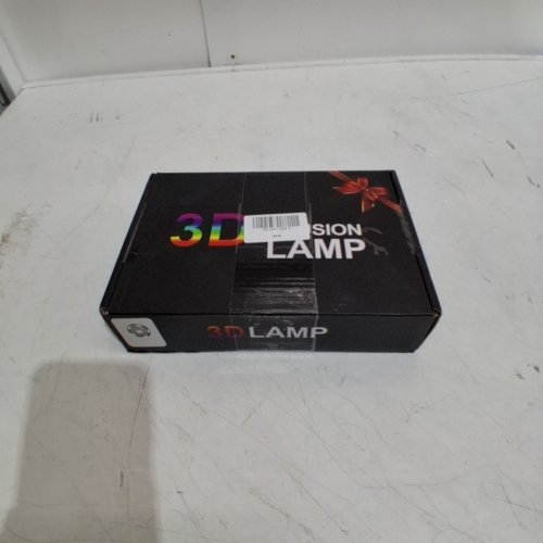 KIDS FOOTBALL NIGHT LIGHT, 3D SOCCER LASER ILLUSION LAMP - BLACK image 6