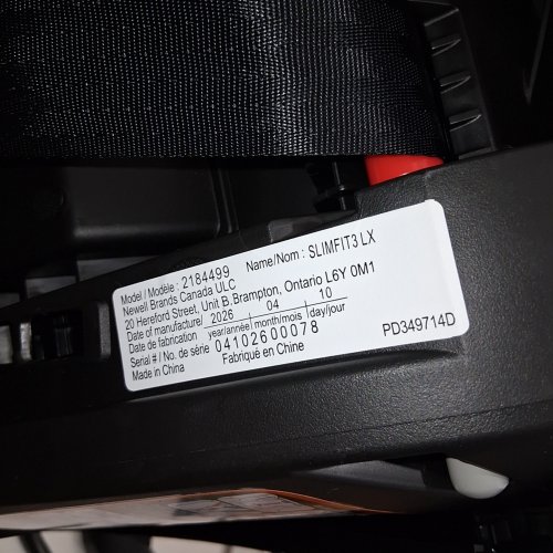 GRACO SLIMFIT3 LX 3-IN-1 CAR SEAT WITH ANTI-REBOUND BAR (MODEL: 2184499) image 2