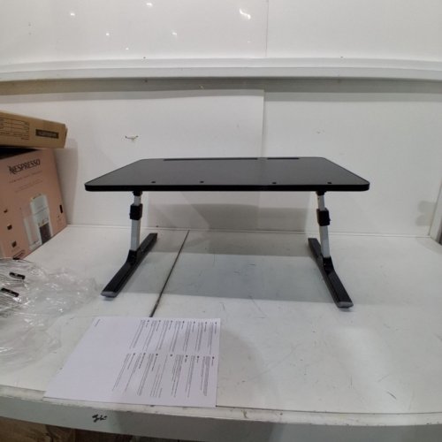 SONGMICS ADJUSTABLE LAPTOP DESK - 23.6" X 15.7" - BLACK (MODEL: LLD118B101) image 4