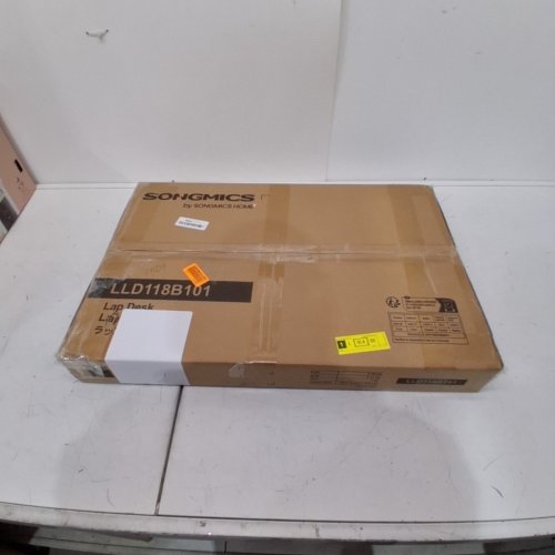 SONGMICS ADJUSTABLE LAPTOP DESK - 23.6" X 15.7" - BLACK (MODEL: LLD118B101) image 5