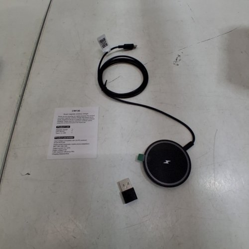 BENFEI 2-IN-1 MAGENETIC WIRELESS CHARGER USB-A / USB-C - 15W OUTPUT - BLACK - (MODEL: CW130) image 4