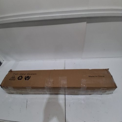 UPCANSO BED FRAME NO BOX SPRING REQUIRED METAL PLATFORM - 16'' - QUEEN - BLACK (MODEL: T40-1604) image 5