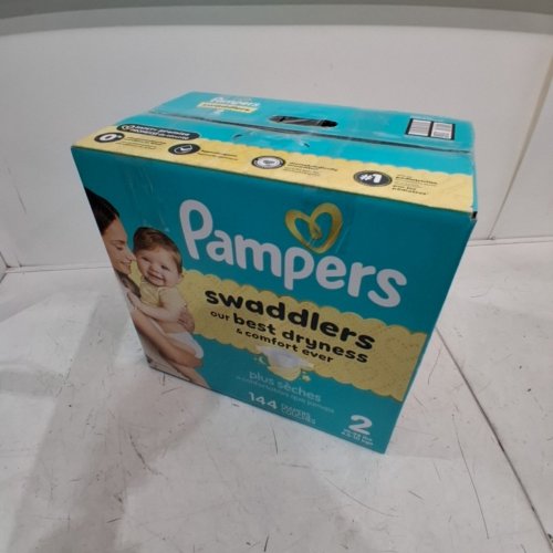 144PK PAMPERS SWADDLERS - SIZE 2 - MULTICOLOR image 3