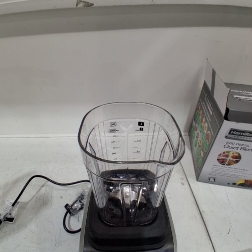 HAMILTON BEACH PROFESSIONAL QUIET SHIELD 1500W BLENDER - STAINLESS STEEL - (58870) image 4