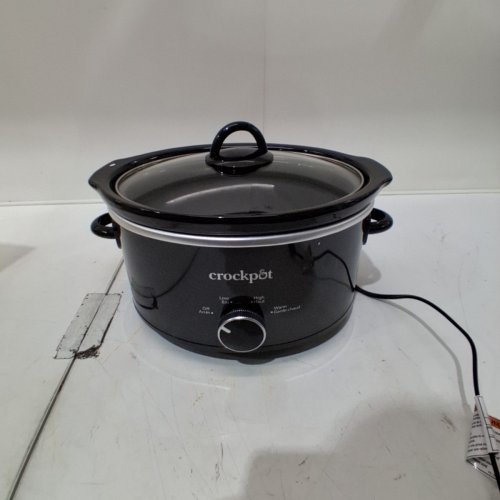 CROCKPOT 4-QUART CLASSIC SLOW COOKER WITH 3 SETTINGS- BLACK (MODEL: ‎2166871) image 3