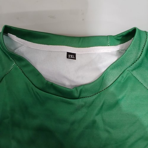 LONG SLEEVE SHAMROCK SWEATER - 2XL - GREEN image 2