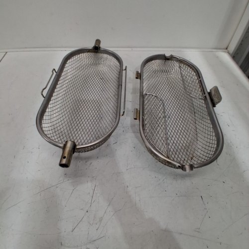 NAPOLEON ROTISSERIE GRILL BASKET - 8" X 18" - SILVER (MODEL: 64000) image 2
